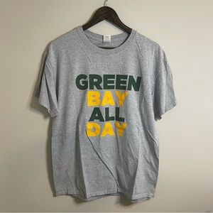 Green Bay All Day - Packers Tshirt - M